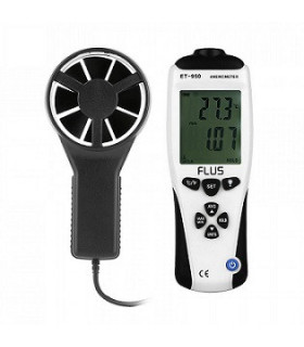 Анемометр цифровой Flus ET-950 (от 0,2 до 45 м/с)
